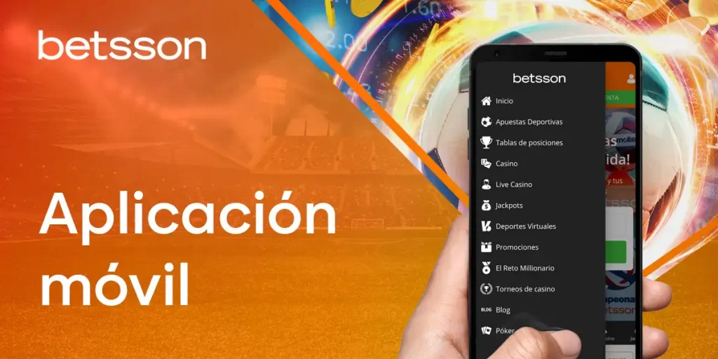 Aplicacion movil de Betsson